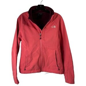 The North Face Apex Bionic Soft Shell in Coral - Size M